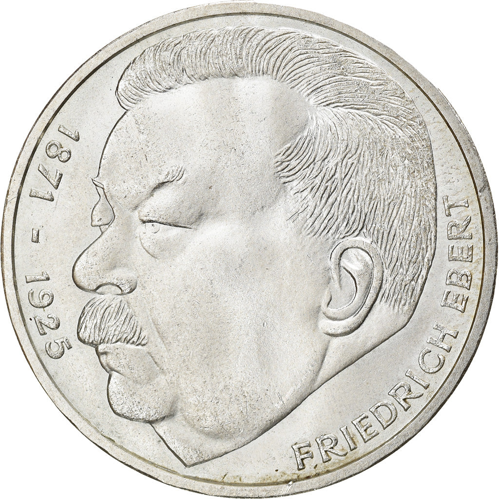 Münze, Bundesrepublik Deutschland, 5 Mark, 1975, Hamburg, Germany, VZ, Silber