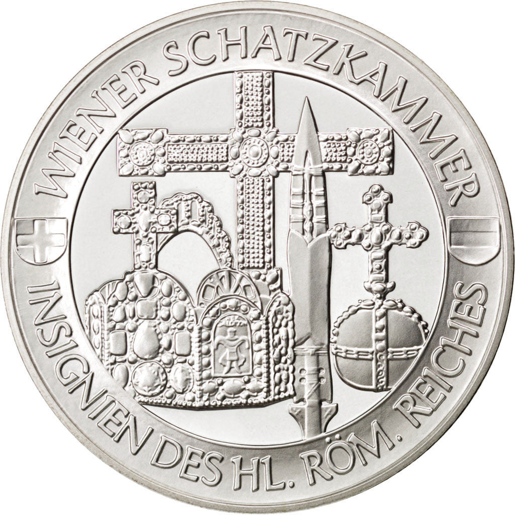 Coin, Austria, 25 Euro, 1998, MS(63), Silver, KM:48