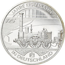 GERMANY - FEDERAL REPUBLIC, 10 Euro, 175 Years German Railroad, 2010, Munich