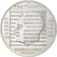 République fédérale allemande, 10 Euro, Konrad Zuse, 2010, Karlsruhe, BE