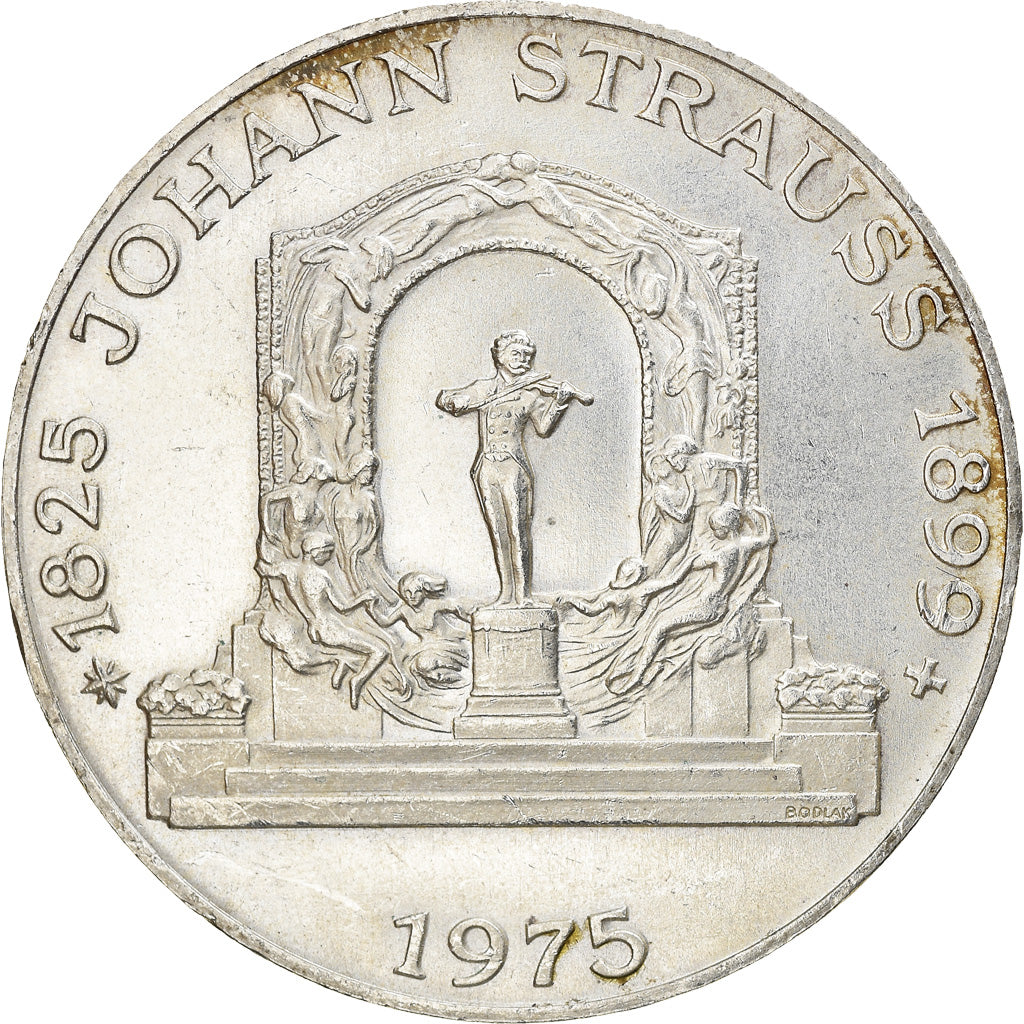 Münze, Österreich, 100 Schilling, 1975, SS+, Silber, KM:2923