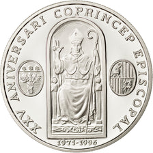 Andorra, 10 Diners, 1996, SPL, Argento, KM:125