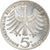 Moneda, ALEMANIA - REPÚBLICA FEDERAL, 5 Mark, 1975, Karlsruhe, Germany, BE
