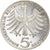Moneta, GERMANIA - REPUBBLICA FEDERALE, 5 Mark, 1975, Karlsruhe, Germany, BE