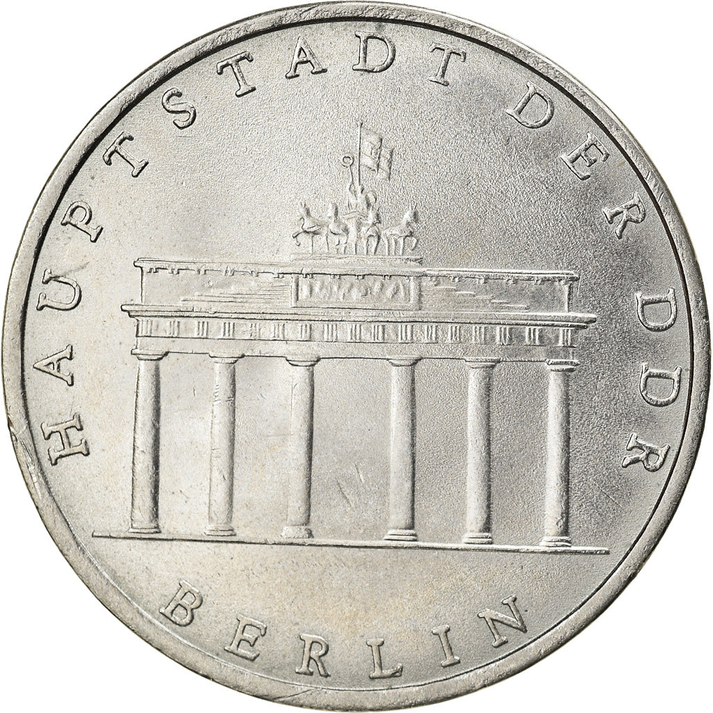 Coin, GERMAN-DEMOCRATIC REPUBLIC, 5 Mark, 1971, Berlin, AU(50-53)
