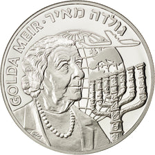 ISRAEL, 50 Euro, 1996, KM #19, MS(63), Silver, 25.16
