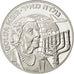 ISRAEL, 50 Euro, 1996, KM #19, MS(63), Silver, 25.16