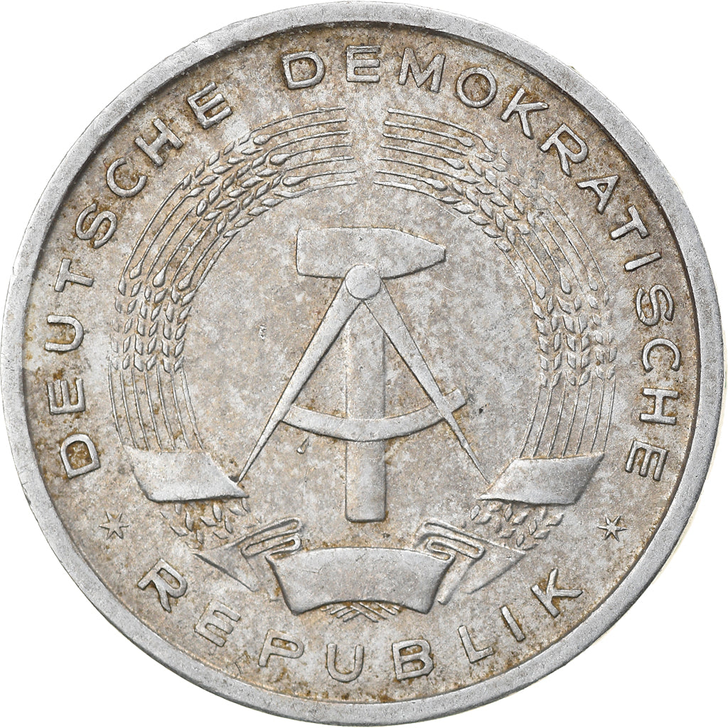 Münze, GERMAN-DEMOCRATIC REPUBLIC, Mark, 1962, Berlin, S, Aluminium, KM:13