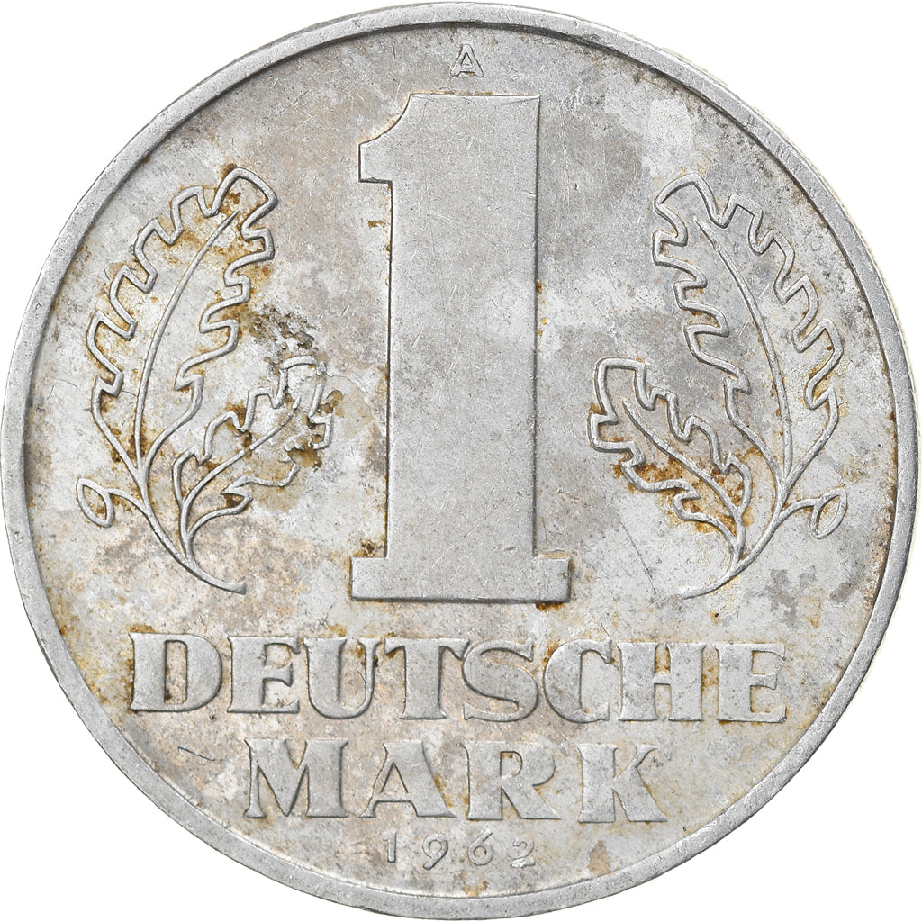 Münze, GERMAN-DEMOCRATIC REPUBLIC, Mark, 1962, Berlin, S, Aluminium, KM:13