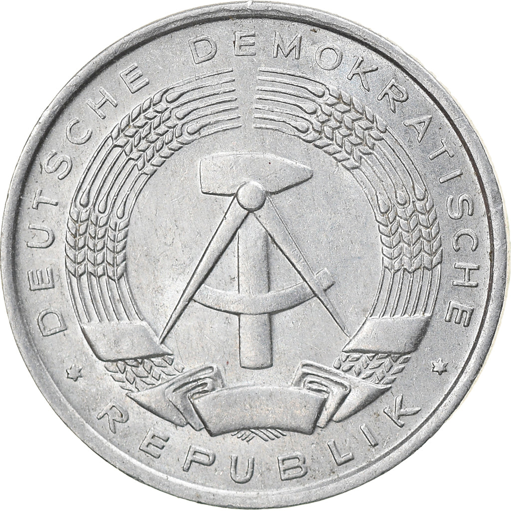 Monnaie, GERMAN-DEMOCRATIC REPUBLIC, Pfennig, 1964, Berlin, TTB+, Aluminium
