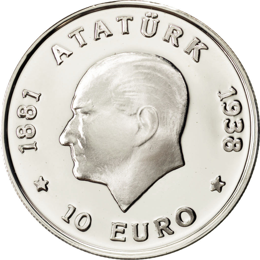Coin, Turkey, 2500000 Lira, 1998, Istanbul, MS(63), Silver, KM:1084