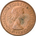 Coin, Great Britain, Elizabeth II, Penny, 1953, VF(30-35), Bronze, KM:883