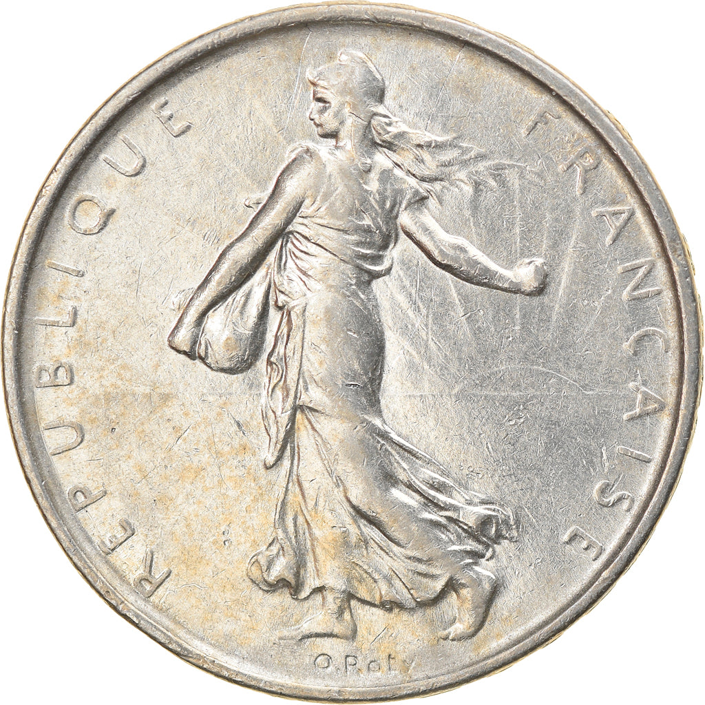 Coin, France, Semeuse, 5 Francs, 1963, Paris, EF(40-45), Silver, KM:926