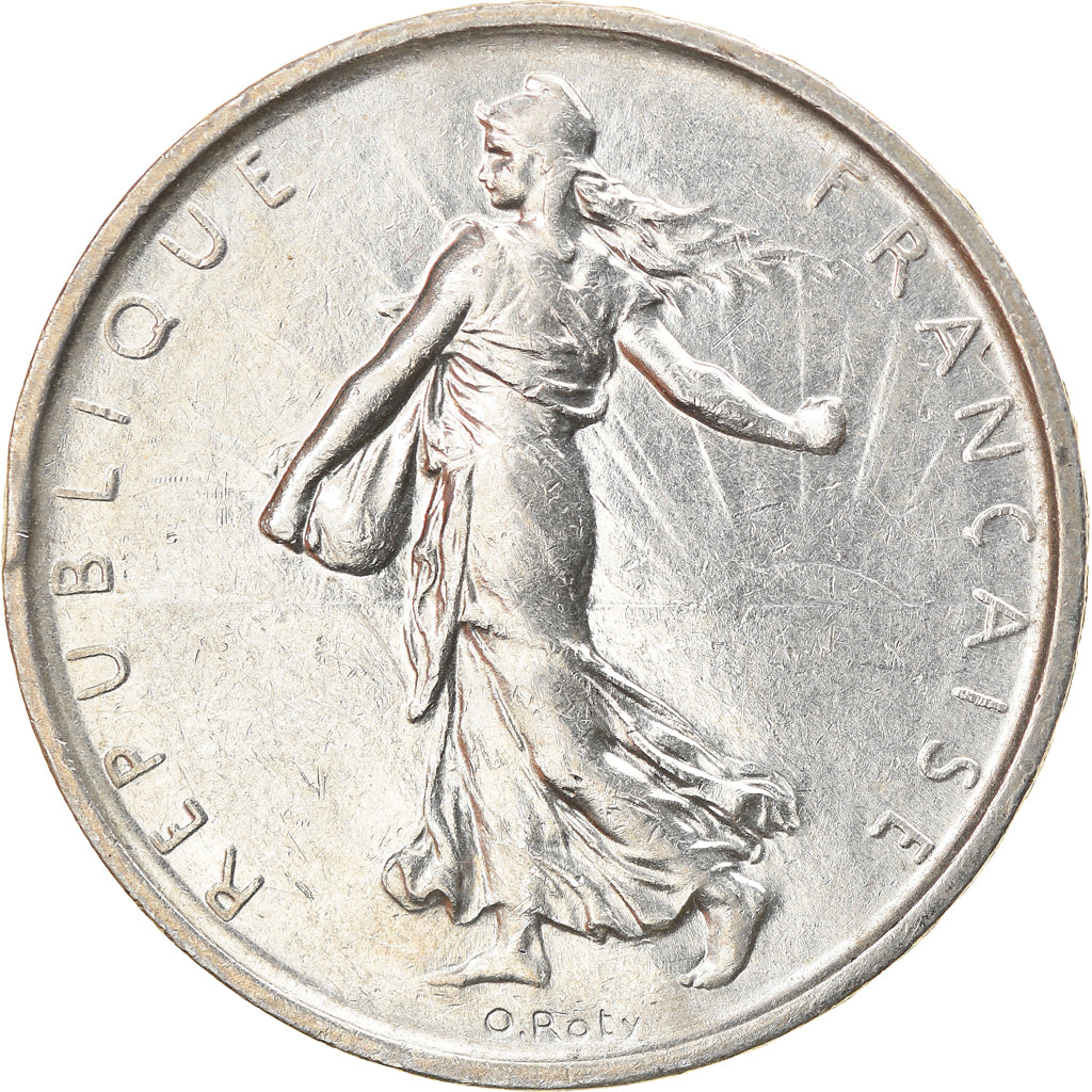 Coin, France, Semeuse, 5 Francs, 1964, Paris, AU(50-53), Silver, KM:926