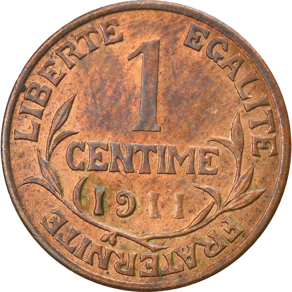 Monnaie, France, Dupuis, Centime, 1911, Paris, TTB, Bronze, Gadoury:90, KM:840