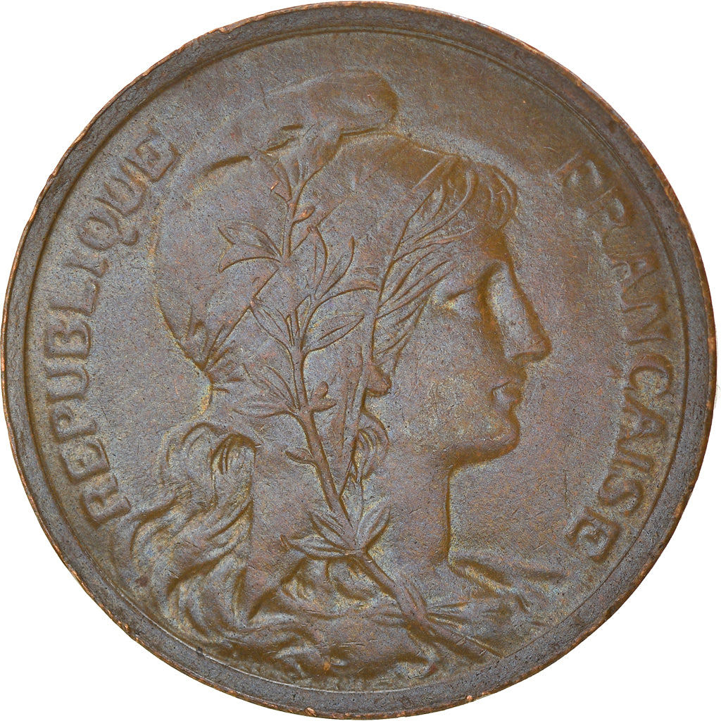 Coin, France, Dupuis, 2 Centimes, 1919, Paris, EF(40-45), Bronze, KM:841
