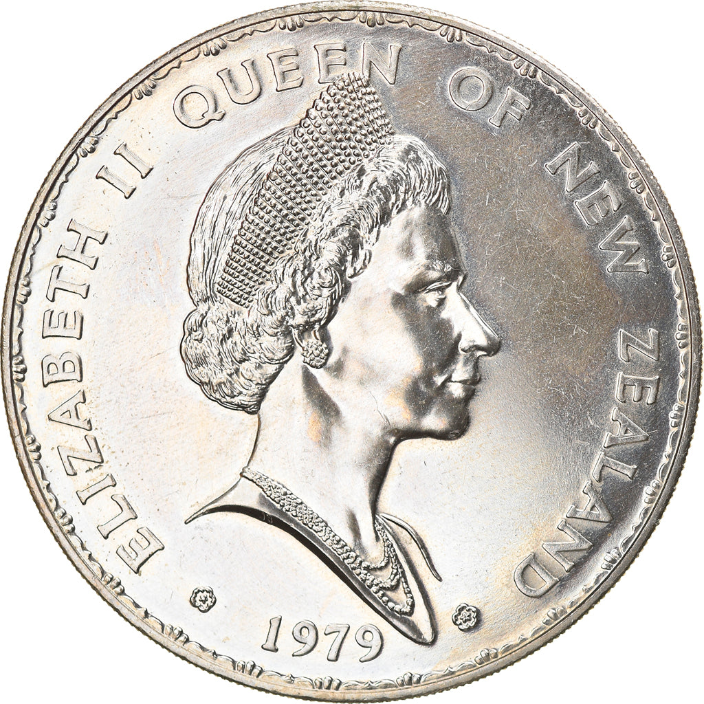 Moneta, Nuova Zelanda, Dollar, 1979, BU, SPL-, Rame-nichel, KM:48