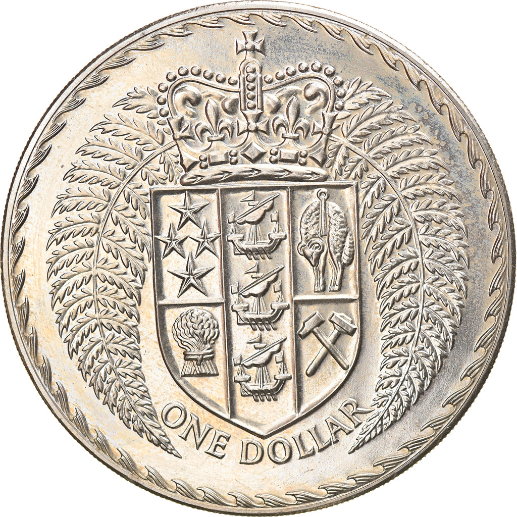 Moneta, Nuova Zelanda, Dollar, 1979, BU, SPL-, Rame-nichel, KM:48