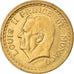 Coin, Monaco, Louis II, 2 Francs, 1945, VF(30-35), Aluminum-Bronze, KM:121a
