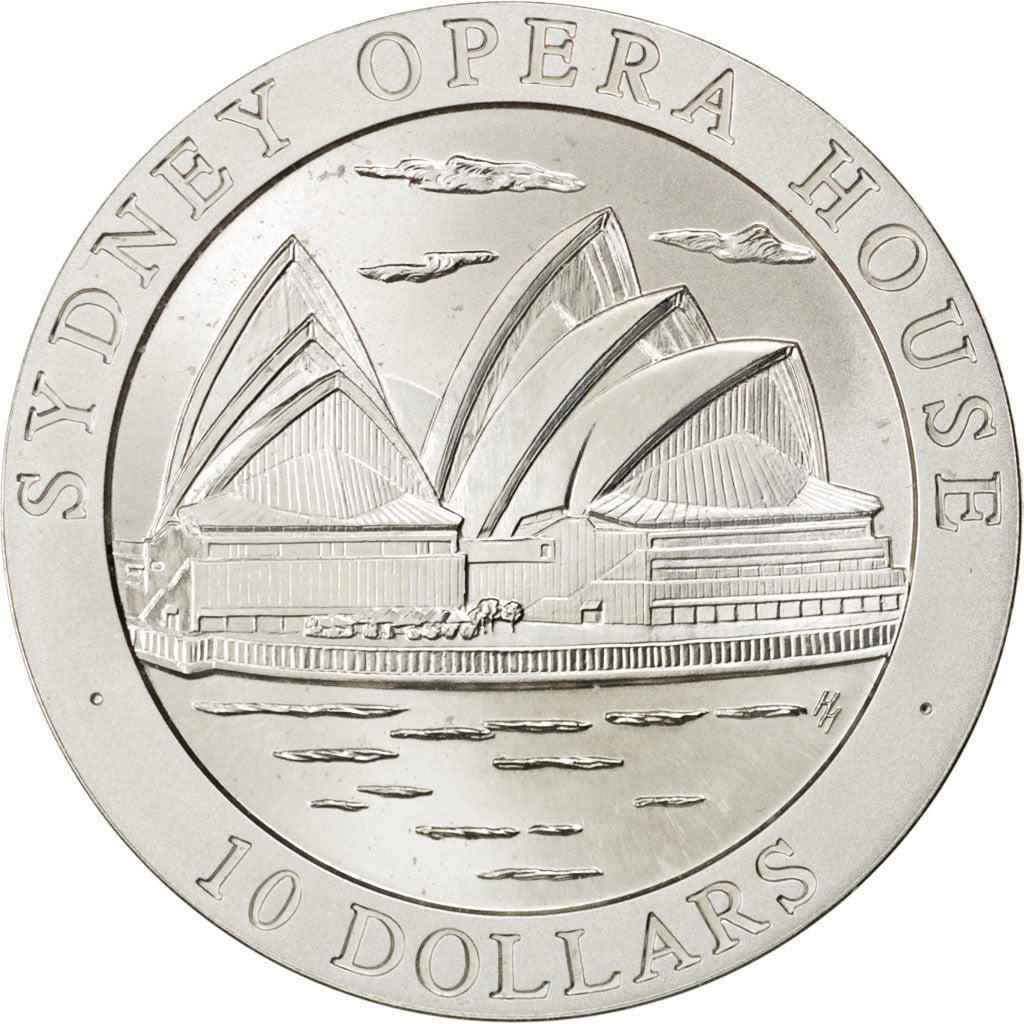 Australie, 10 Dollars Opéra Sydney 1997, KM 353