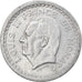 Coin, Monaco, Louis II, 2 Francs, 1945, EF(40-45), Aluminum, KM:121
