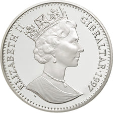 GIBRALTAR, Royal, 1997, KM #561a, MS(64), Silver, 31.20