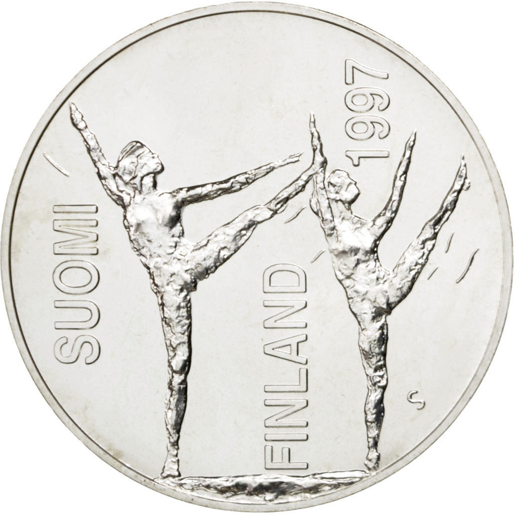 Finlandia, 100 Markkaa, 1997, SPL+, Argento, KM:84