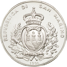 Münze, San Marino, 10000 Lire, 1996, UNZ+, Silber, KM:342