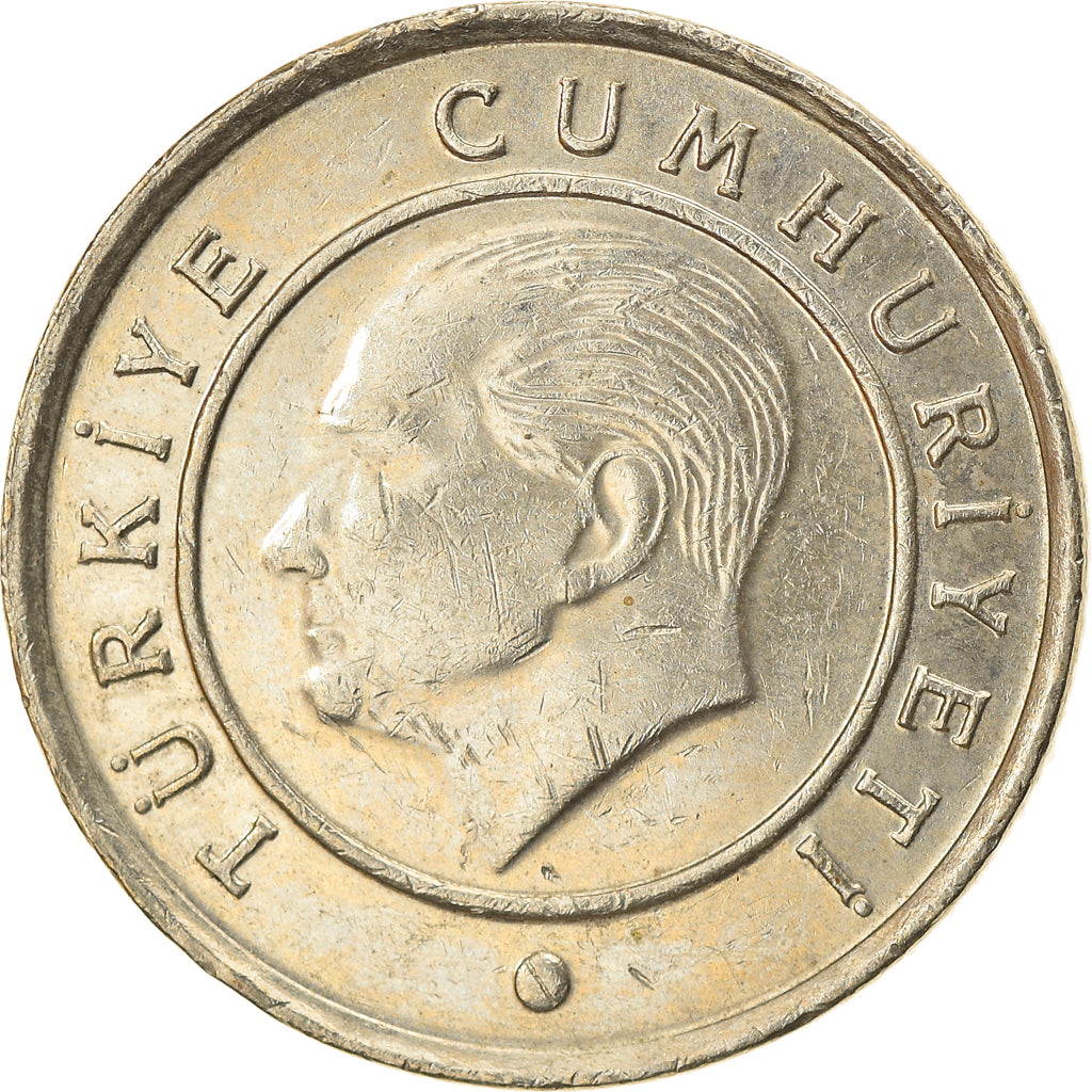 Moneta, Turcja, 25 Kurus, 2013, EF(40-45), Miedź-Nikiel-Cynk