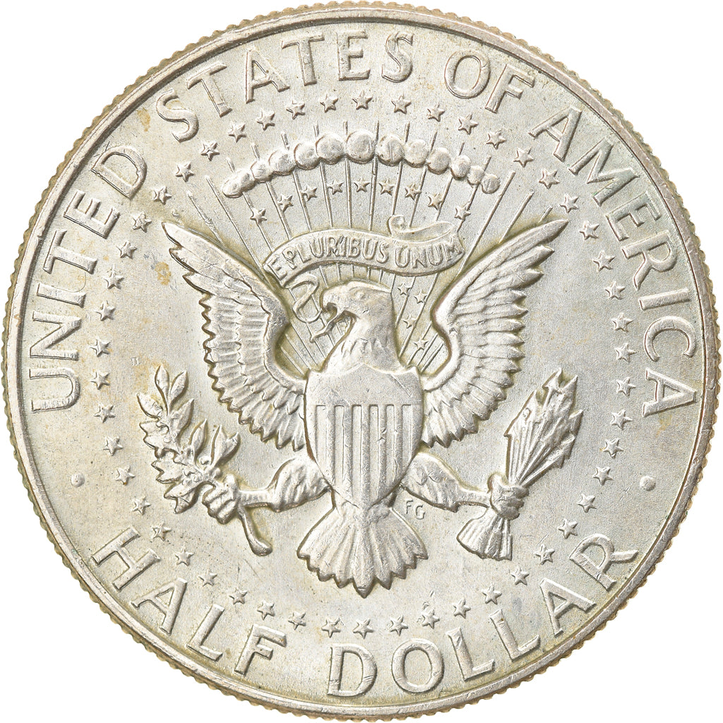 Coin, United States, Kennedy Half Dollar, Half Dollar, 1967, U.S. Mint