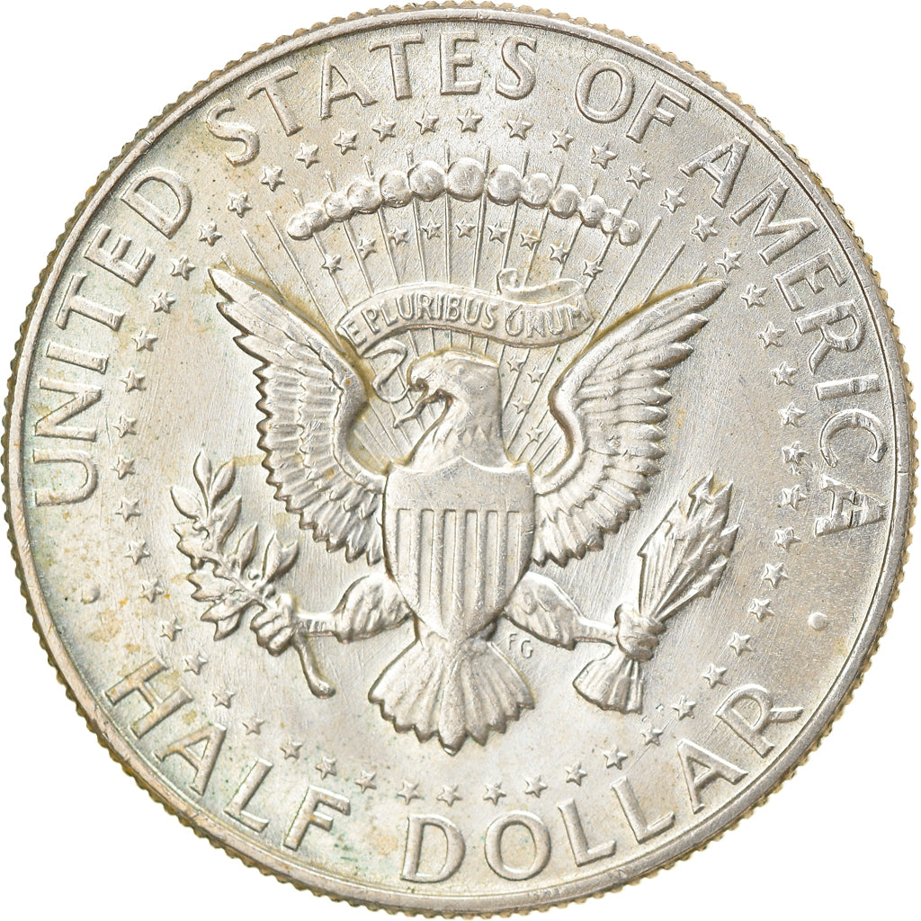 Coin, United States, Kennedy Half Dollar, Half Dollar, 1967, U.S. Mint