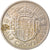 Coin, Great Britain, 1/2 Crown, 1956, VF(30-35), Copper-nickel, KM:907
