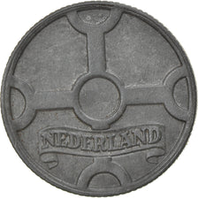 Moneta, Holandia, Wilhelmina I, Cent, 1942, AU(50-53), Cynk, KM:170