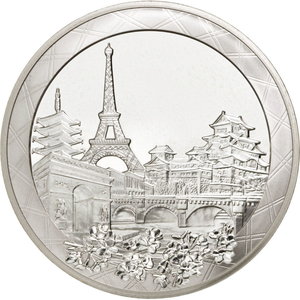 Vème République, 1,50 Euro France-Japon 2008, KM 1550
