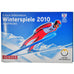 Austria, 5 Euro, Ski Jump winterspiele 2010, 2010, MS(65-70), Silver, KM:3193
