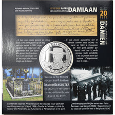 Belgique, 20 Euro, Father Damian DeVeuster KM 287, 2009, BE, FDC, Argent, KM:New