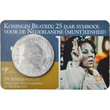 Países Baixos, 10 Euro, Silver Jubilee of Reign, 2005, BE, MS(65-70), Prata