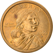 Coin, United States, Dollar, 2000, U.S. Mint, Philadelphia, EF(40-45)