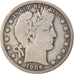 Coin, United States, Barber Half Dollar, Half Dollar, 1906, U.S. Mint