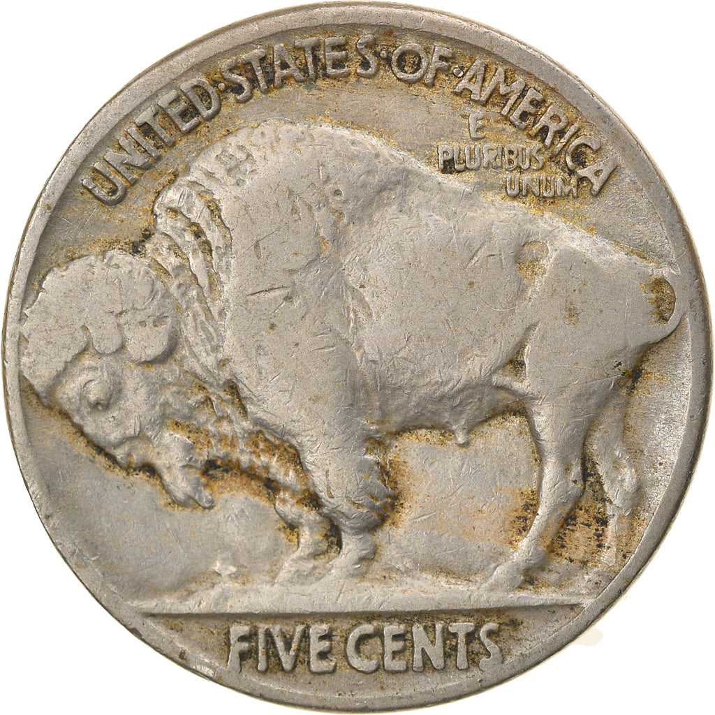 Moeda, Estados Unidos da América, Buffalo Nickel, 5 Cents, 1935, U.S. Mint