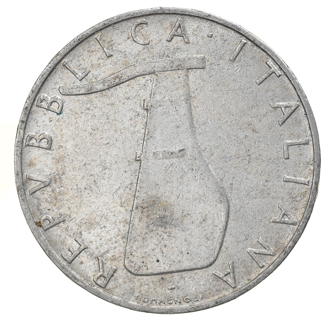 Moeda, Itália, 5 Lire, 1967, Rome, VF(20-25), Alumínio, KM:92