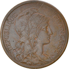 Moneta, Francja, Dupuis, 2 Centimes, 1920, Paris, EF(40-45), Bronze, KM:841