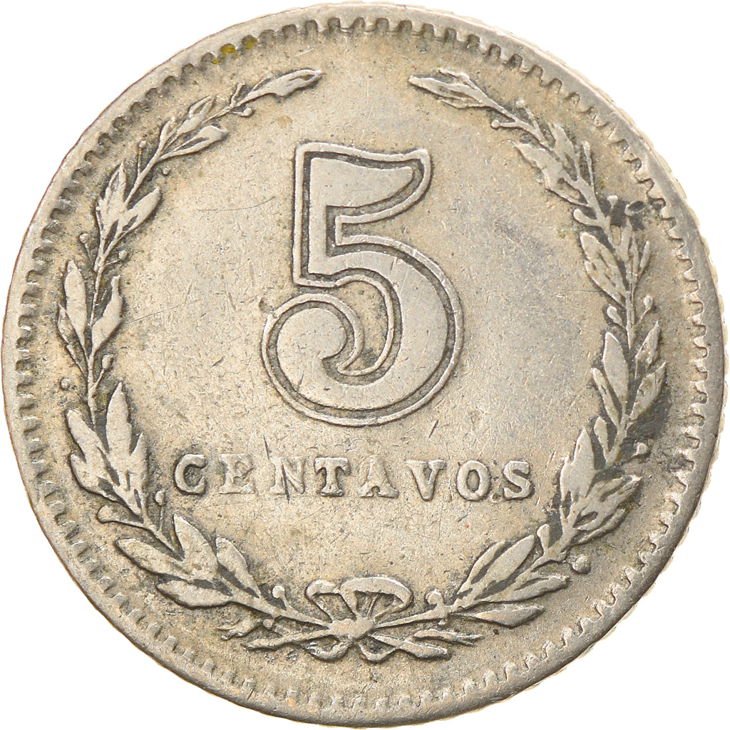 Moneda, Argentina, 5 Centavos, 1940, BC+, Cobre - níquel, KM:34