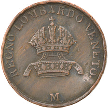 Coin, Italy, Centesimo, 1850, Milan, EF(40-45), Cuivre, KM:29