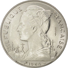 Moneda, La Reunión, 100 Francs, 1964, EBC+, Níquel, KM:E10, Lecompte:104