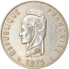 Coin, FRENCH AFARS & ISSAS, 100 Francs, 1975, Paris, EF(40-45), Copper-nickel