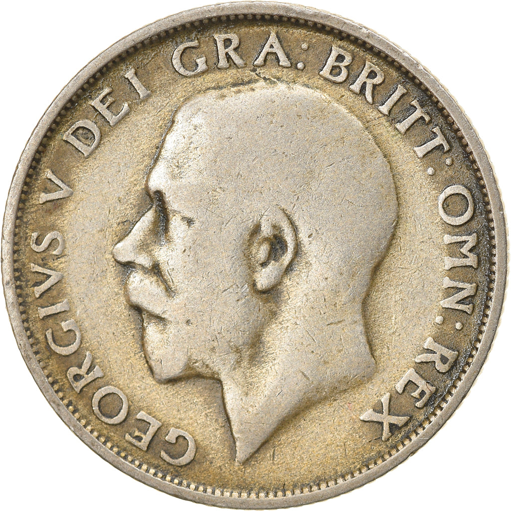Coin, Great Britain, George V, Shilling, 1920, VF(20-25), Silver, KM:816a
