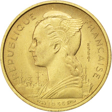 Réunion, 10 Francs 1955 Essai, KM E6