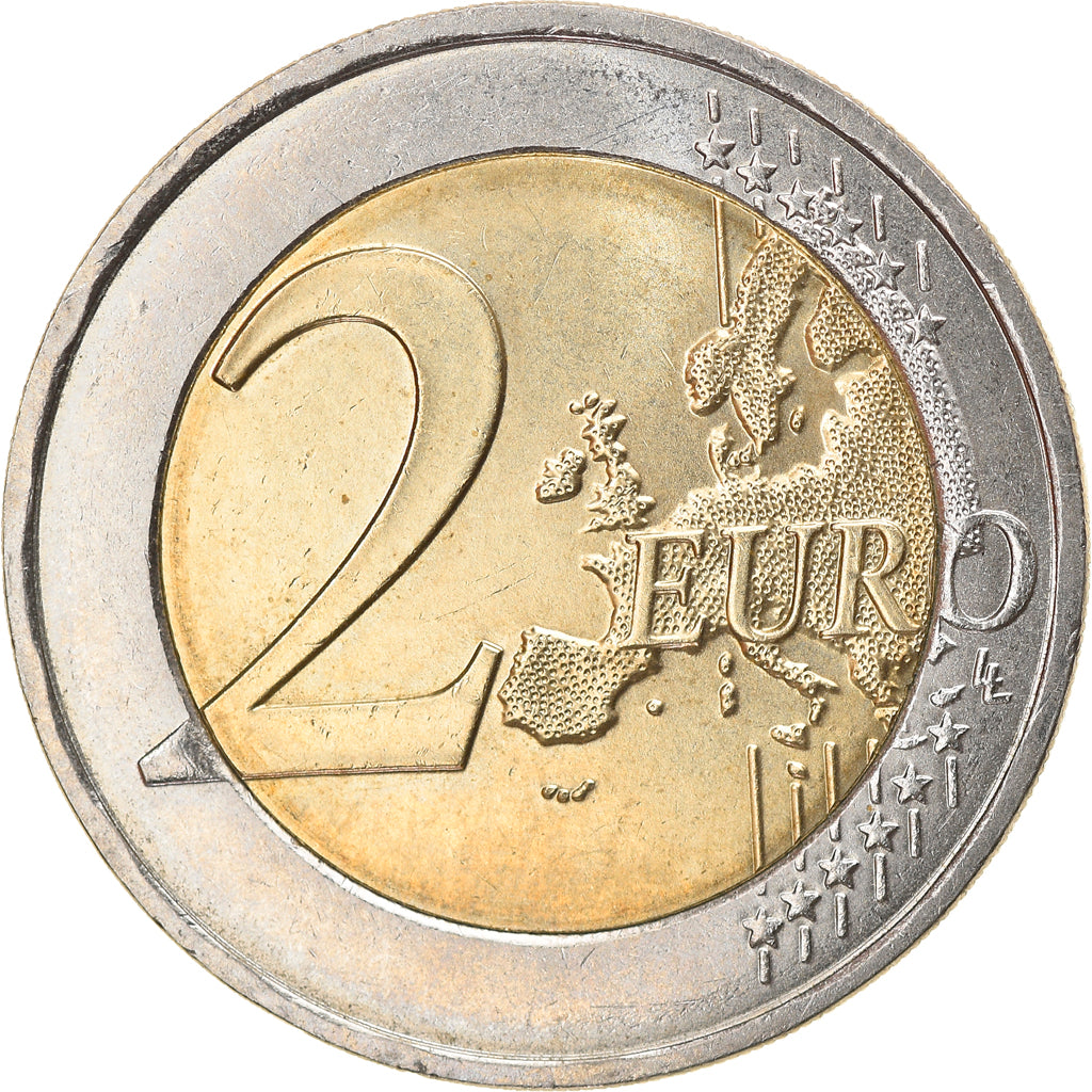 Monaco, 2 Euro, Mariage Princier, 2011, Paris, EF(40-45), Bi-Metallic