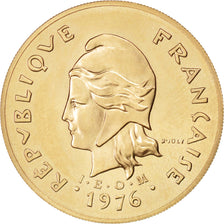 Polinesia francese, 100 Francs, 1976, SPL, Nichel-bronzo, KM:E4, Lecompte:123